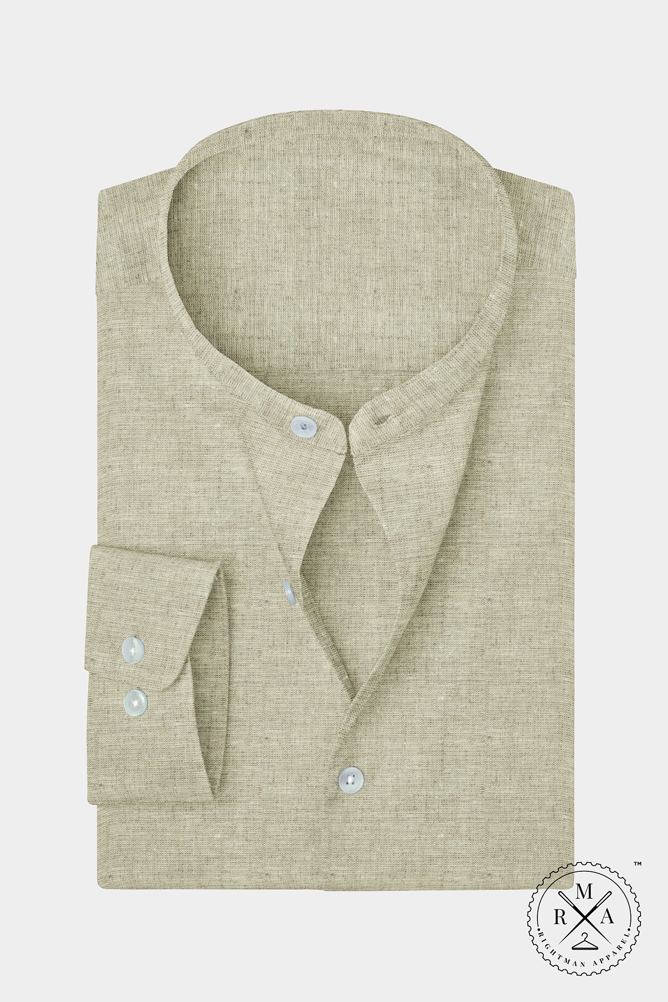 Beige Linen Shirt SH364